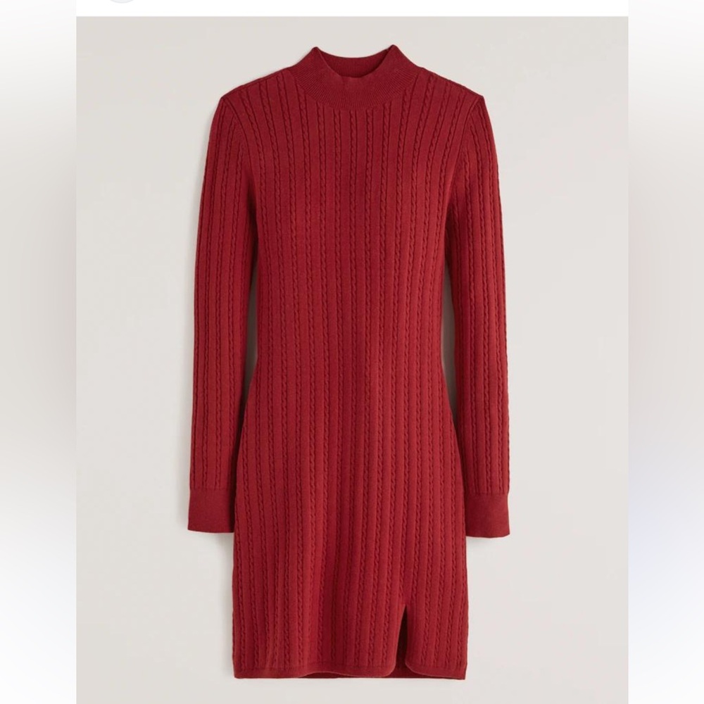 Abercrombie & Fitch red sweater mini dress, size XS